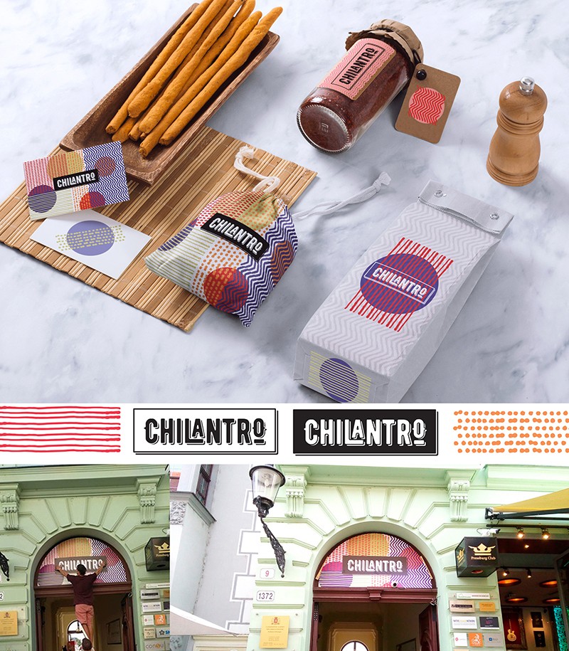 Chilantro branding
